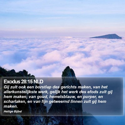 Exodus 28:15 NLD Bible Verse Image