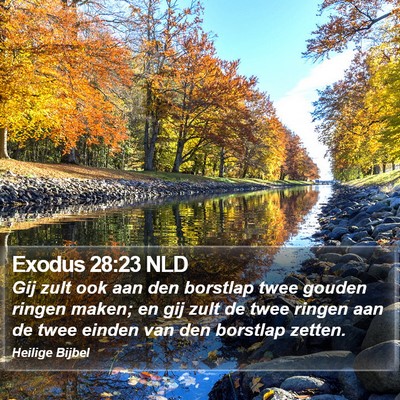 Exodus 28:23 NLD Bible Verse Image