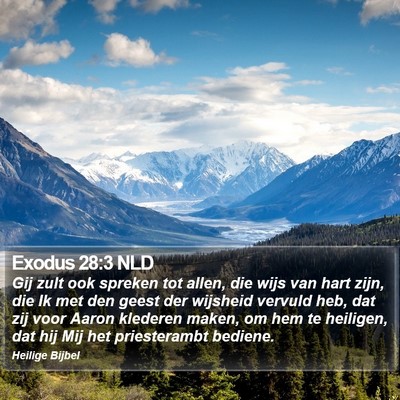 Exodus 28:3 NLD Bible Verse Image