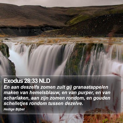Exodus 28:33 NLD Bible Verse Image