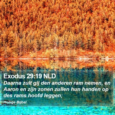 Exodus 29:19 NLD Bible Verse Image