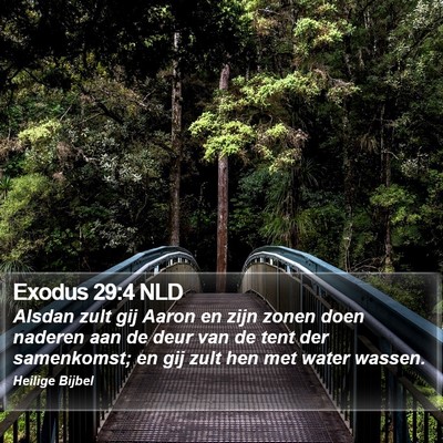 Exodus 29:4 NLD Bible Verse Image
