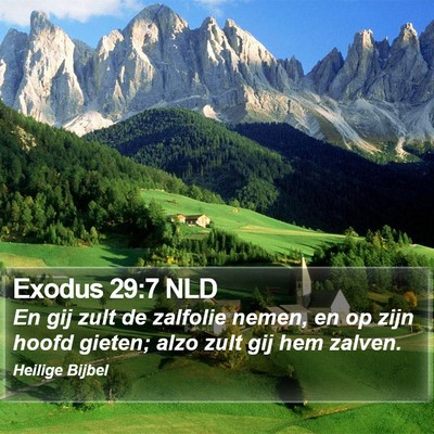 Exodus 29:7 NLD Bible Verse Image