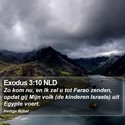 Exodus 3:10 NLD Bible Verse Image