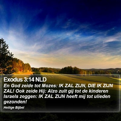 Exodus 3:14 NLD Bible Verse Image
