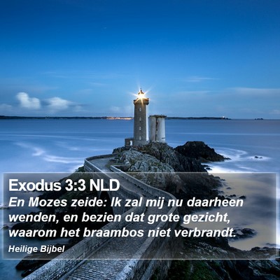 Exodus 3:3 NLD Bible Verse Image