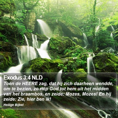 Exodus 3:4 NLD Bible Verse Image
