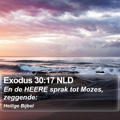 Exodus 30:17 NLD Bible Verse Image