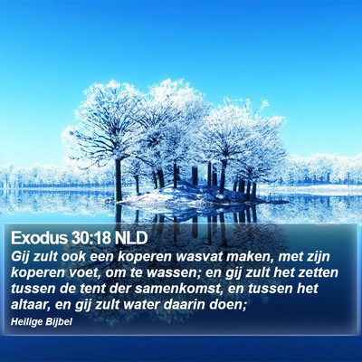 Exodus 30:18 NLD Bible Verse Image