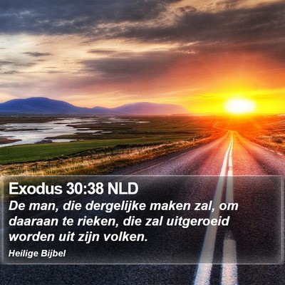 Exodus 30:38 NLD Bible Verse Image