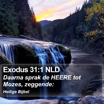 Exodus 31:1 NLD Bible Verse Image