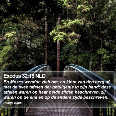 Exodus 32:15 NLD Bible Verse Image