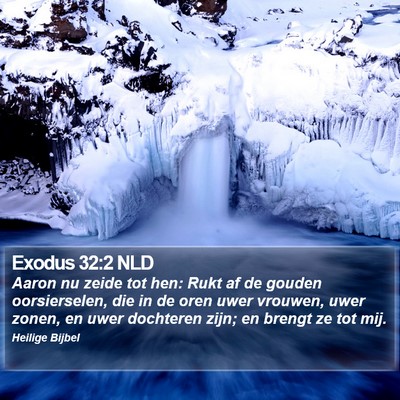 Exodus 32:2 NLD Bible Verse Image
