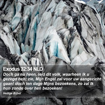 Exodus 32:34 NLD Bible Verse Image