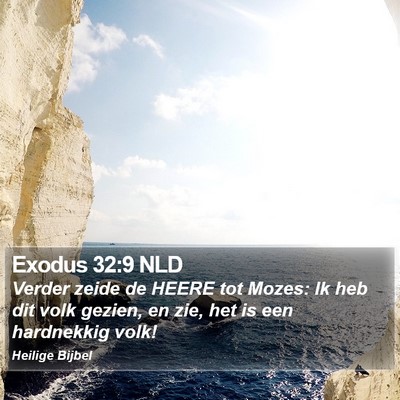Exodus 32:9 NLD Bible Verse Image