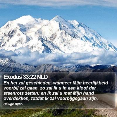 Exodus 33:22 NLD Bible Verse Image