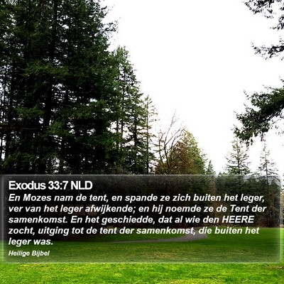 Exodus 33:7 NLD Bible Verse Image