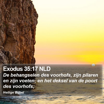 Exodus 35:17 NLD Bible Verse Image