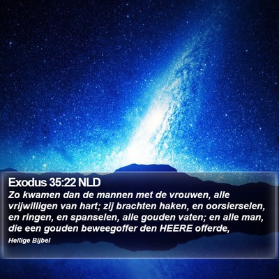 Exodus 35:22 NLD Bible Verse Image