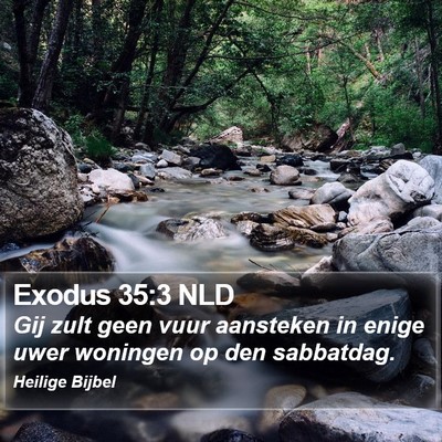 Exodus 35:3 NLD Bible Verse Image