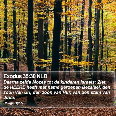 Exodus 35:30 NLD Bible Verse Image