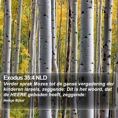 Exodus 35:4 NLD Bible Verse Image