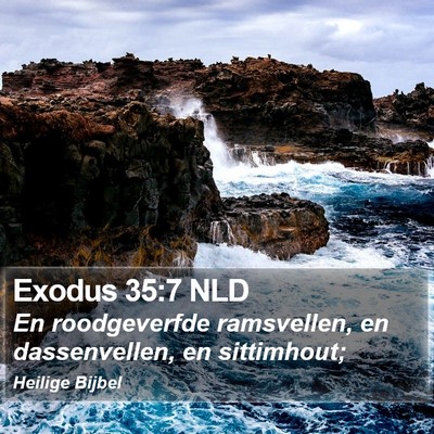 Exodus 35:7 NLD Bible Verse Image