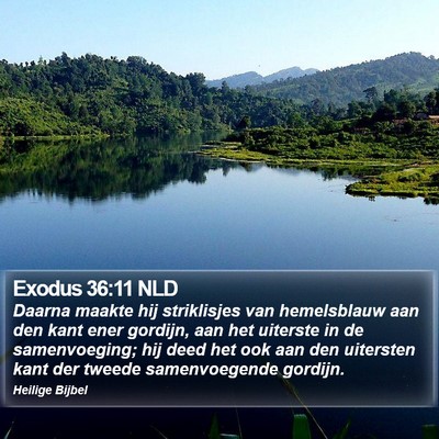 Exodus 36:11 NLD Bible Verse Image