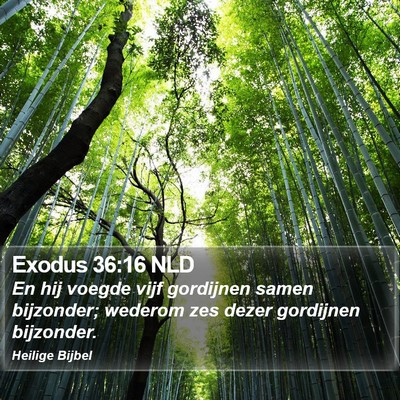 Exodus 36:16 NLD Bible Verse Image