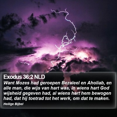 Exodus 36:2 NLD Bible Verse Image