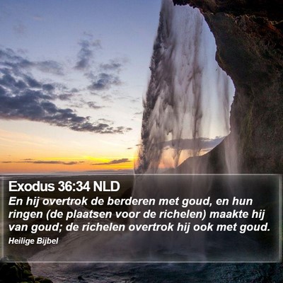 Exodus 36:34 NLD Bible Verse Image