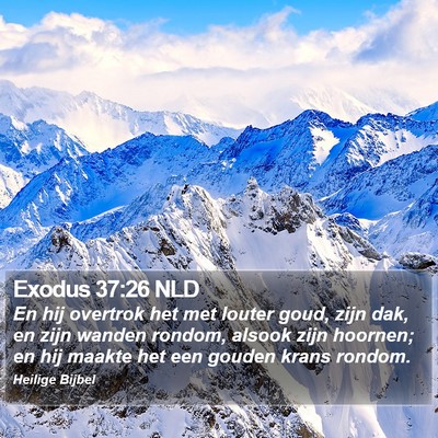 Exodus 37:26 NLD Bible Verse Image