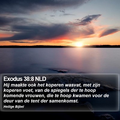 Exodus 38:8 NLD Bible Verse Image