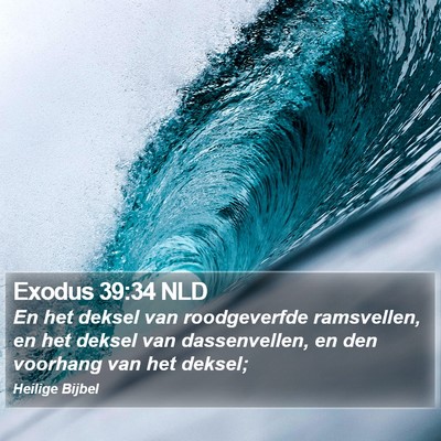 Exodus 39:34 NLD Bible Verse Image
