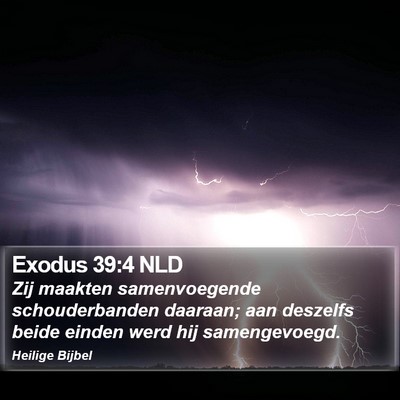 Exodus 39:4 NLD Bible Verse Image