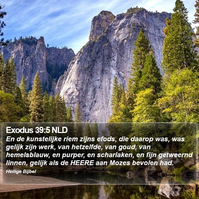 Exodus 39:5 NLD Bible Verse Image
