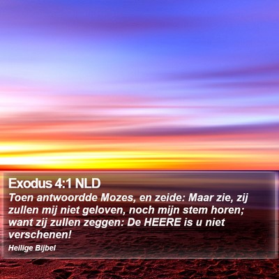 Exodus 4:1 NLD Bible Verse Image
