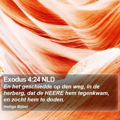 Exodus 4:24 NLD Bible Verse Image