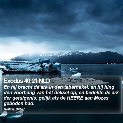 Exodus 40:21 NLD Bible Verse Image