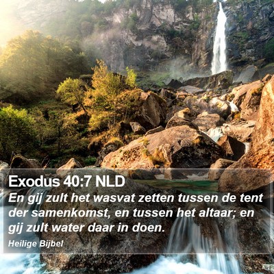 Exodus 40:7 NLD Bible Verse Image