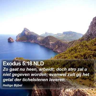 Exodus 5:18 NLD Bible Verse Image