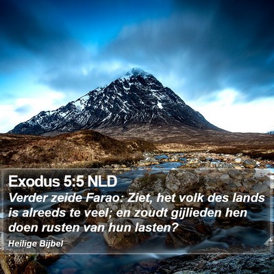 Exodus 5:5 NLD Bible Verse Image