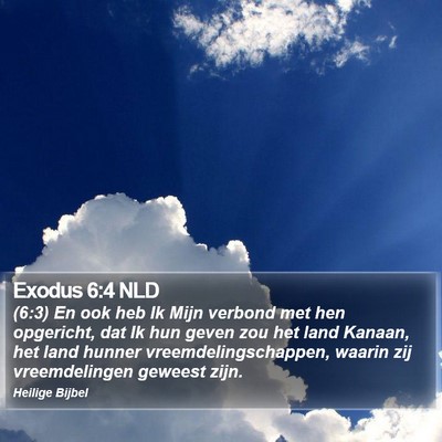 Exodus 6:4 NLD Bible Verse Image