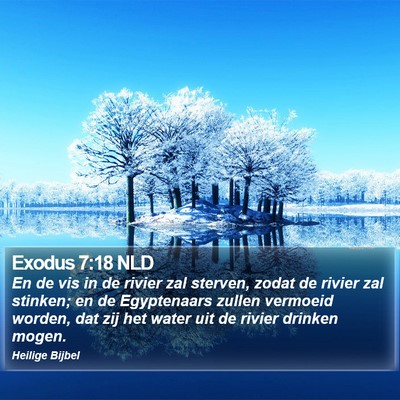 Exodus 7:18 NLD Bible Verse Image