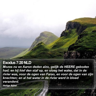 Exodus 7:20 NLD Bible Verse Image