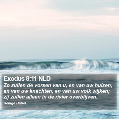 Exodus 8:11 NLD Bible Verse Image