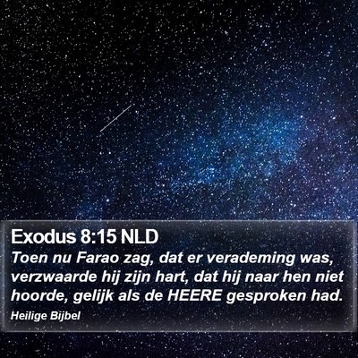 Exodus 8:15 NLD Bible Verse Image