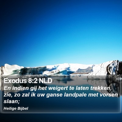 Exodus 8:2 NLD Bible Verse Image