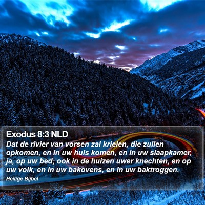 Exodus 8:3 NLD Bible Verse Image
