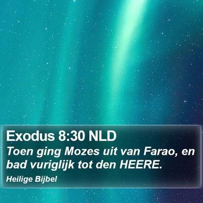 Exodus 8:30 NLD Bible Verse Image